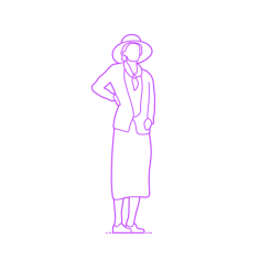 Pop Culture Authors Virginia Woolf Svg Line Art, Free Vectors File